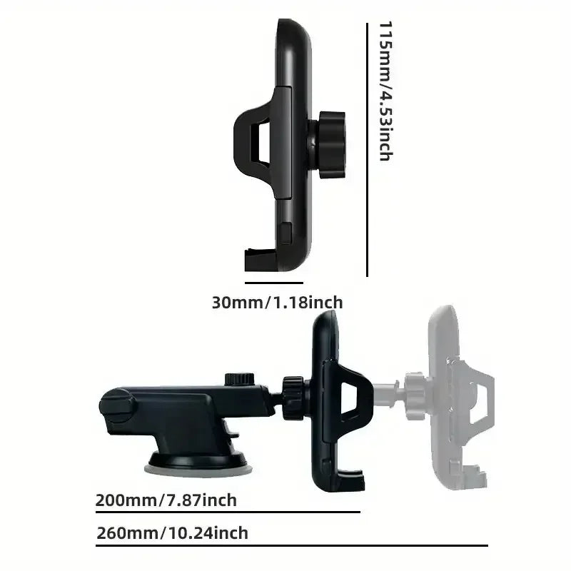 NEW 360° Rotation Car Phone Holder Universal Sucker Mount Cellphone Stand Stable Suction Cup Support in Car Mobilephone Bracket