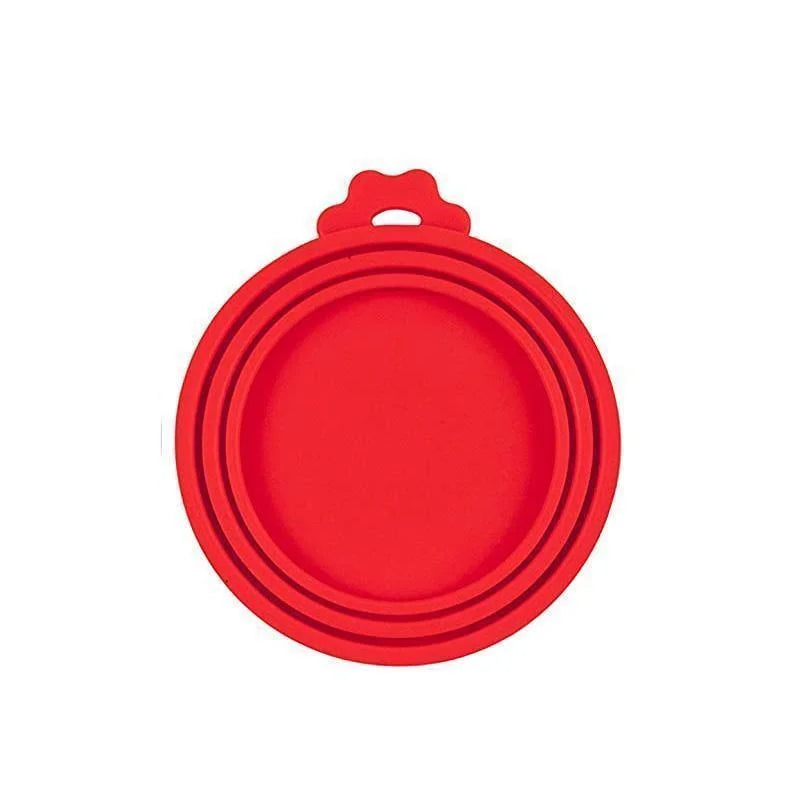 Reusable Silicone Pet Food Can Covers – Airtight Lids for Dog & Cat Cans (3 Sizes)”