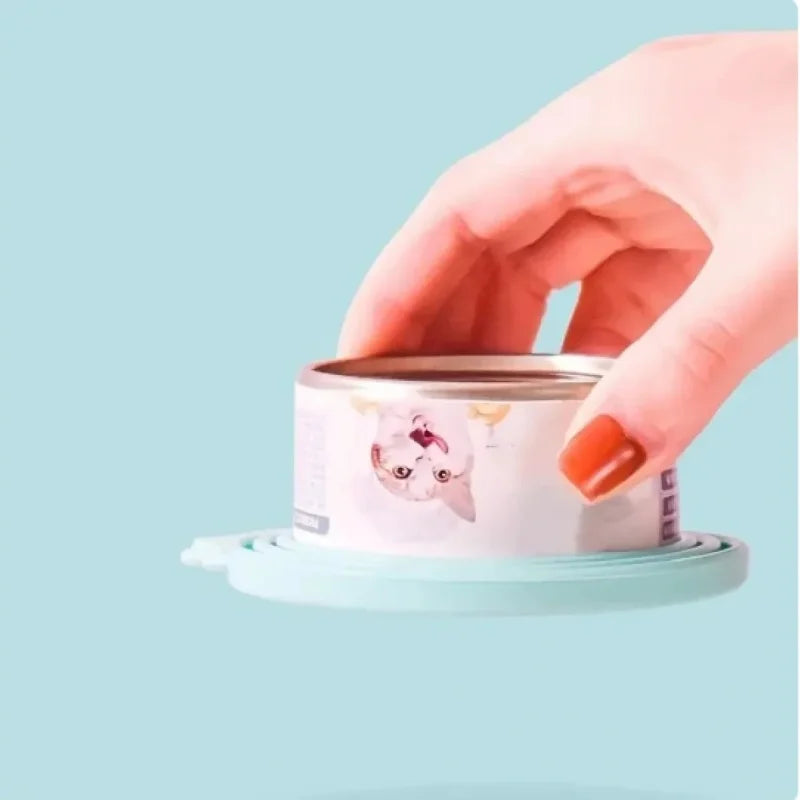 Reusable Silicone Can Lids for Pet Food – Universal Dog & Cat Covers