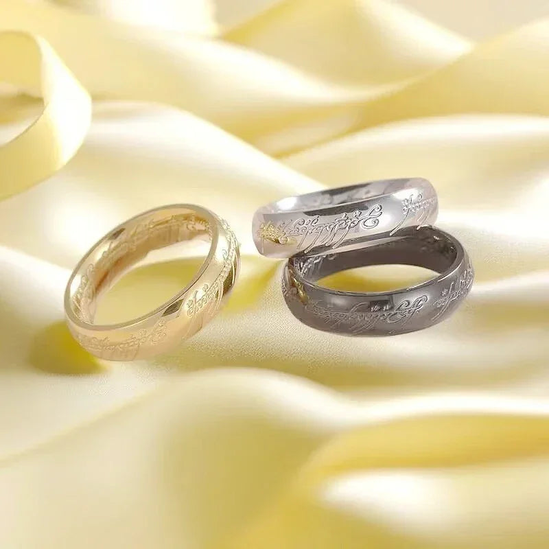 Titanium Steel Unisex Ring – Wedding, Engagement, or Party Jewelry