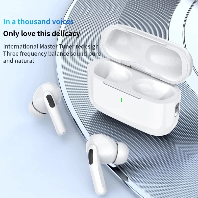 Bluetooth 5.3 Wireless Earbuds with Charging Case and Microphone