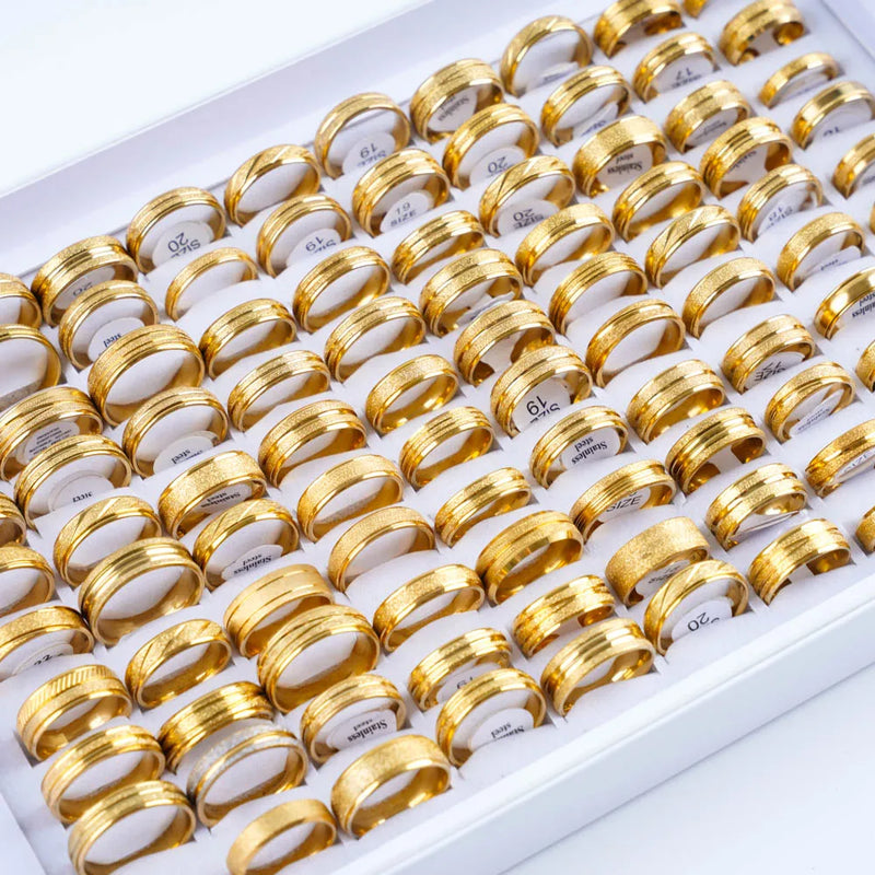 Stainless Steel Wedding and Engagement Band – Unisex Design