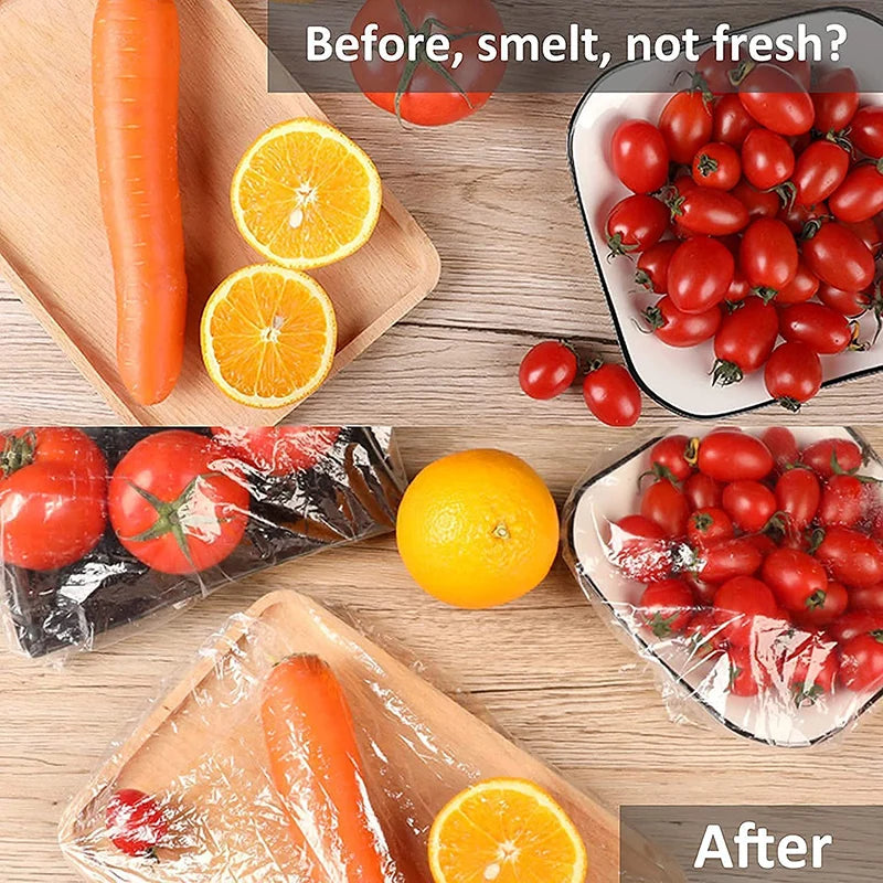 Reusable Elastic Food Covers – Stretchable Bowl and Plate Lids (Set of 6)”