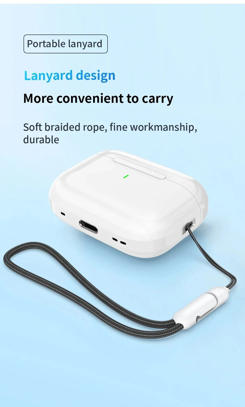 Bluetooth 5.3 Wireless Earbuds with Charging Case and Microphone