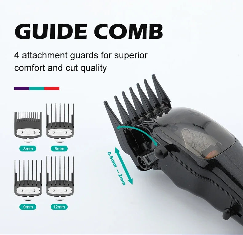 Original VGR Hair Trimmer Cordless Hair Clipper Electric Hair Clipper Professional Hair Clipper Men's Hair Clipper V-653
