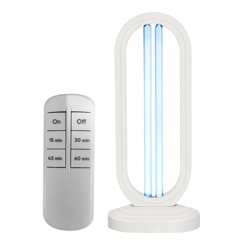UVC Light Sanitizer Lamp for Home Disinfection and Air Purification