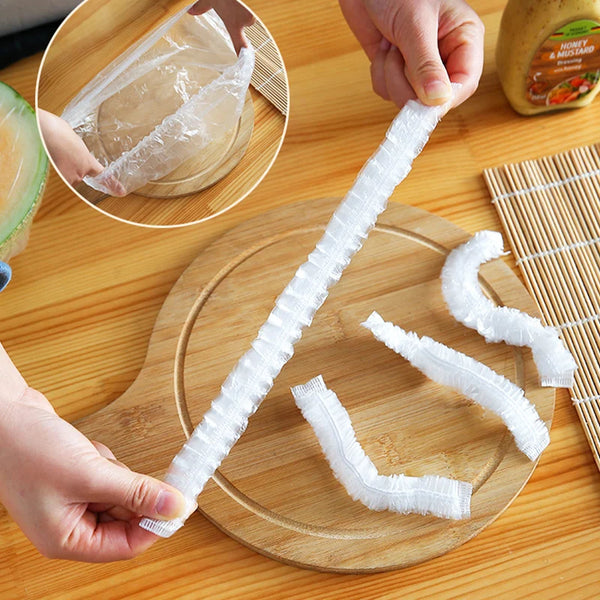 Reusable Elastic Food Covers – Stretchable Bowl and Plate Lids (Set of 6)”