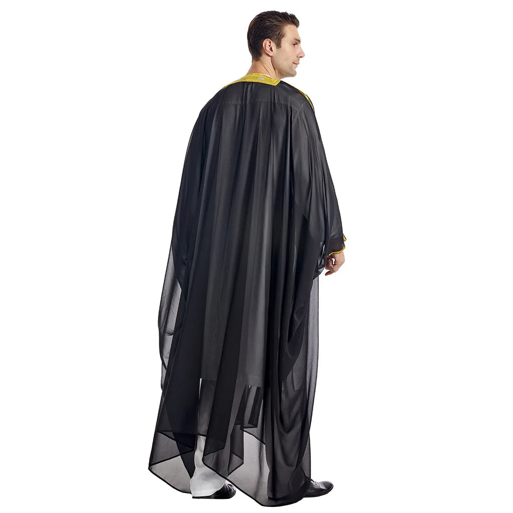 Men’s Jubba Thobe – Long Sleeve Islamic Traditional Robe