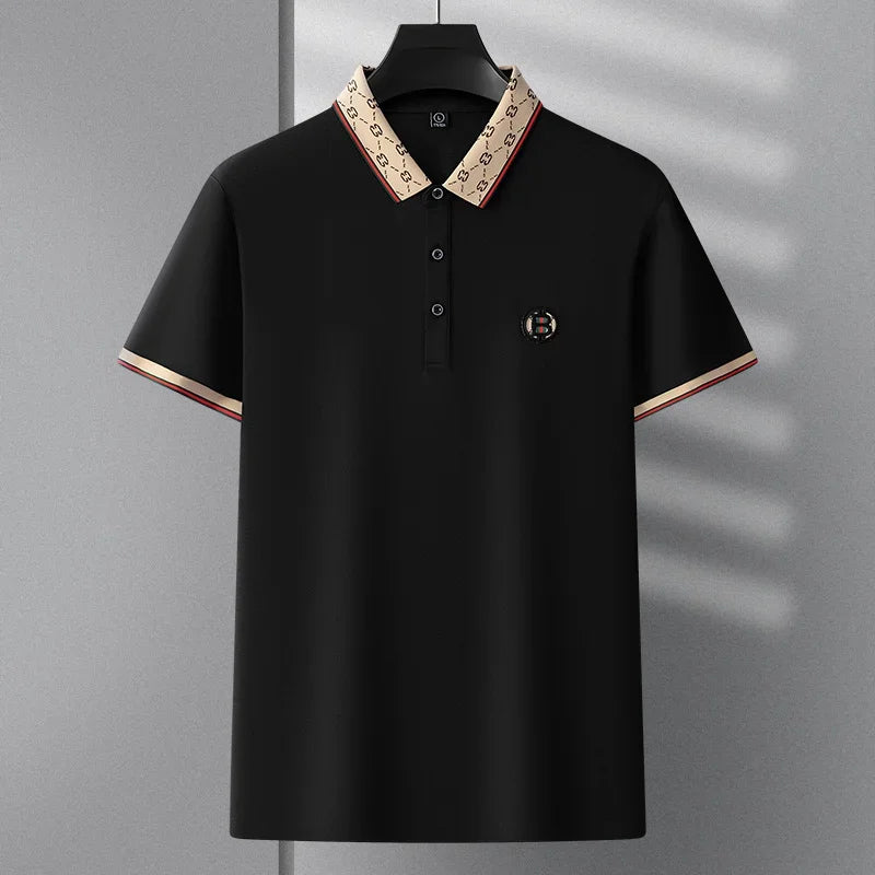 Men’s Embroidered Long Sleeve Dress Shirt