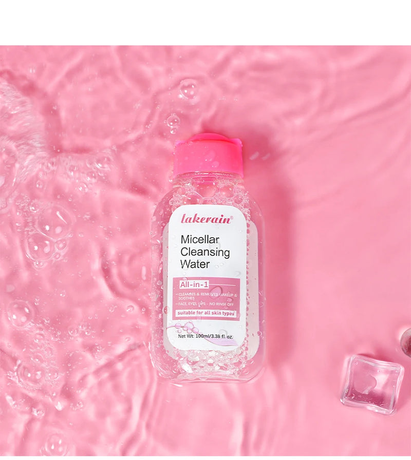 Micellar Cleansing Water Makeup Remover for Face and Eyes