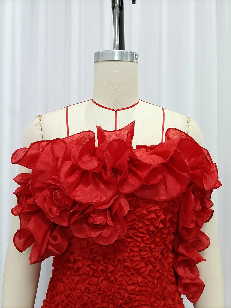 Dresses for Women Strapless Sleeveless High Waist Slimming Mini Solid Dress Female Fashion