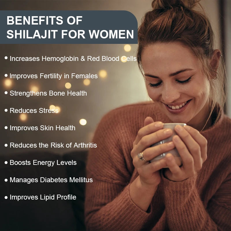 Pure Shilajit Resin Original Mineral Health Supplement Non-GMO Brain Memory Cognitive Energy Health