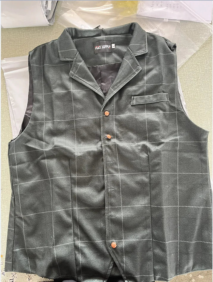 Men’s Formal Slim Fit Vest with Pockets
