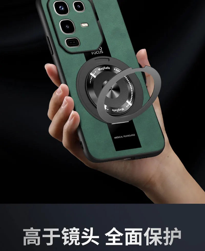 For Infinix Note 50 Pro Plus 50s 50x Case Magnetic Holder Leather Cover For Infinix Note50 Pro 4G Shockproof Bumper Funda