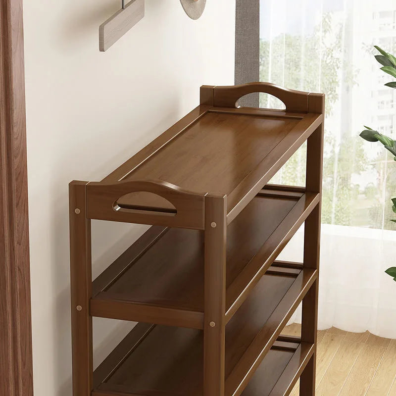 High Quality Bamboo Shoe Shelf Shoes Storage Organizer Shoe Storage Cabinet