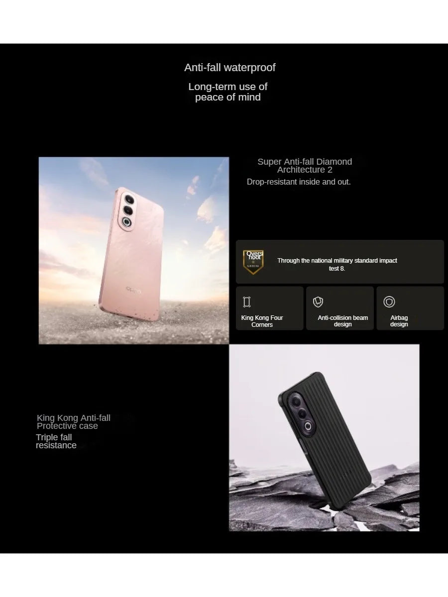 OPPO A3x Global Version Smartphone 2026 New Model 6.67 Inch 120Hz Display Large 5100mAh Battery 45W Fast Charge Dual SIM