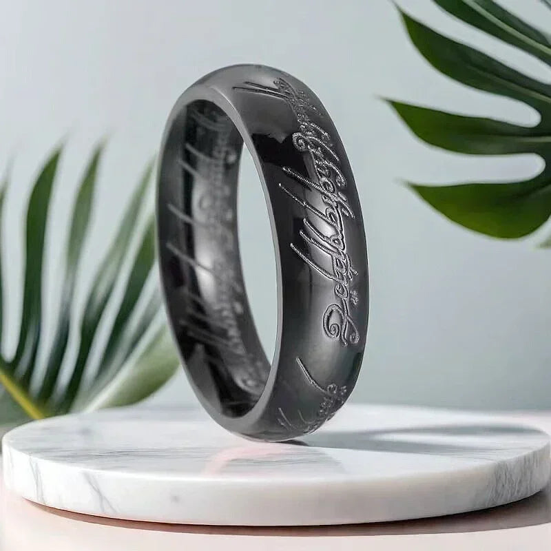 Titanium Steel Unisex Ring – Wedding, Engagement, or Party Jewelry