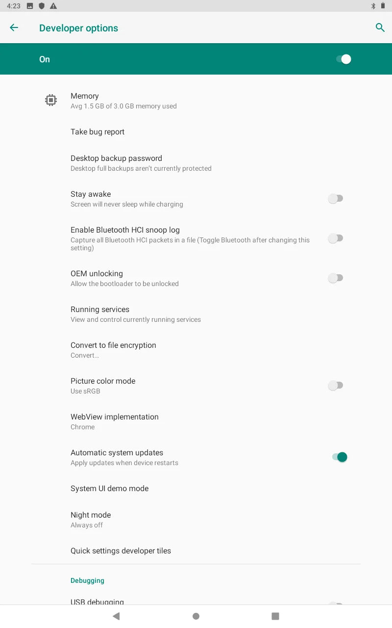 Android 9.0 LTE 7-Inch Tablet with Dual Camera