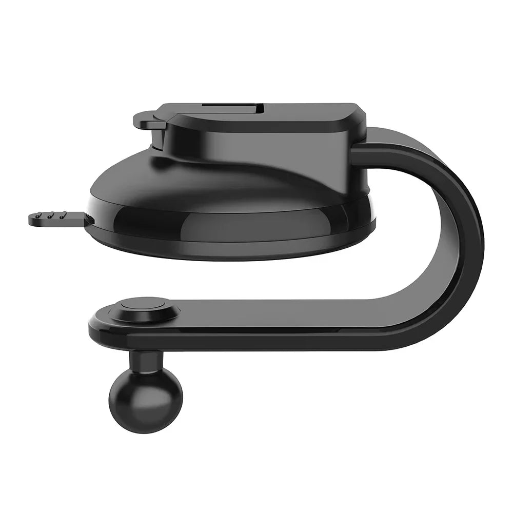Universal Suction Cup Car Phone Holder with Telescopic Arm And Foldable Design 17mm Ball Mount for All Smartphones