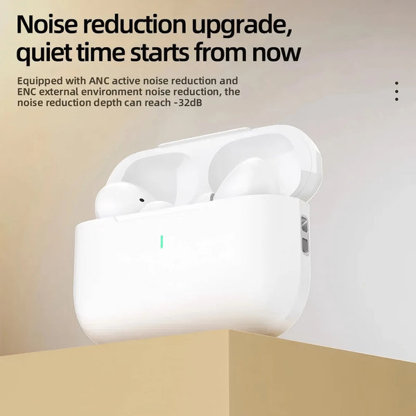 Wireless Headphones - for sports. Stereo sound, high-fidelity stereo music and microphone. Low-latency headphones.