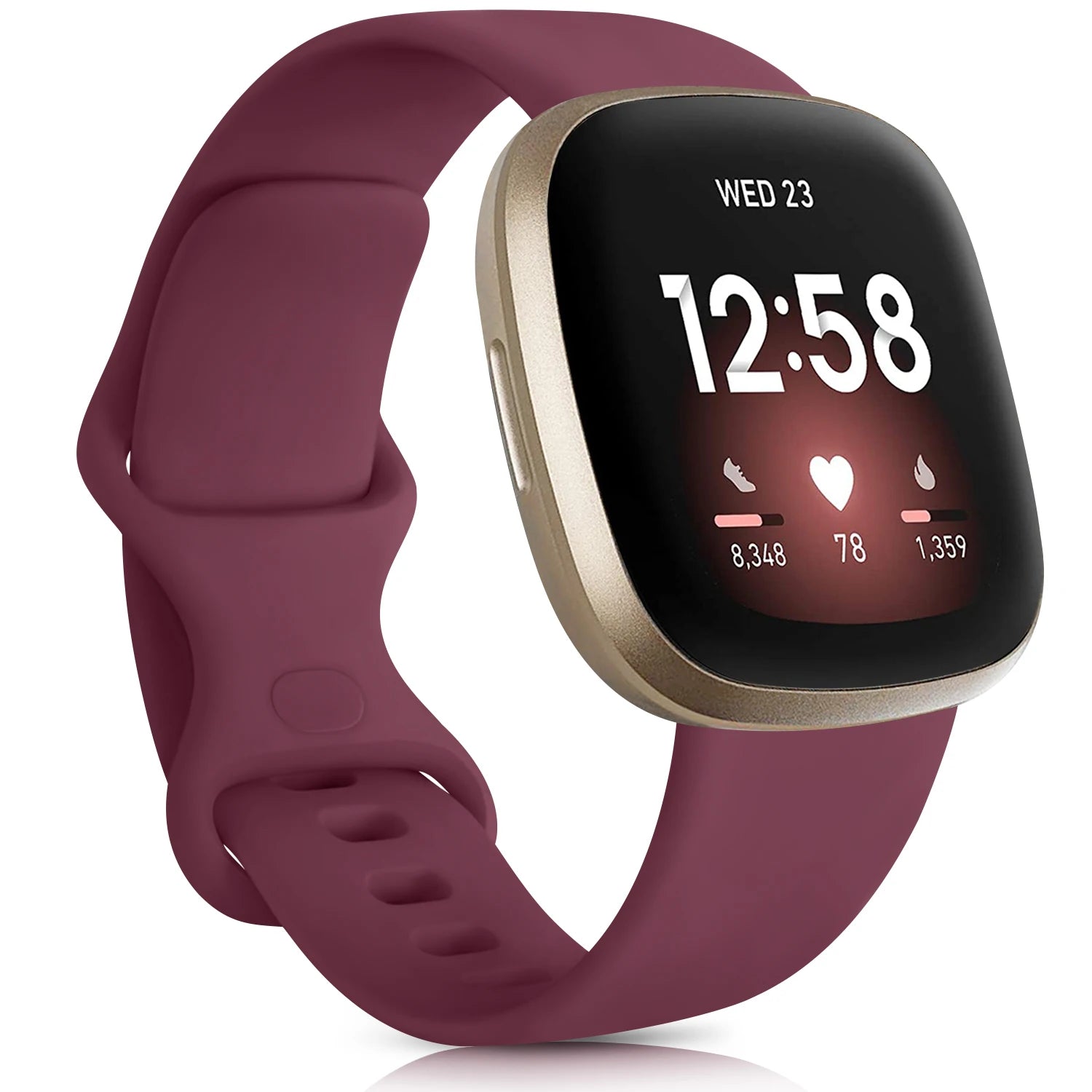 Smartwatch Strap for Fitbit Versa 3 Versa 4 Band Watchband Soft Bracelet Replacement for Fitbit Sense Sense 2 Strap Wristband