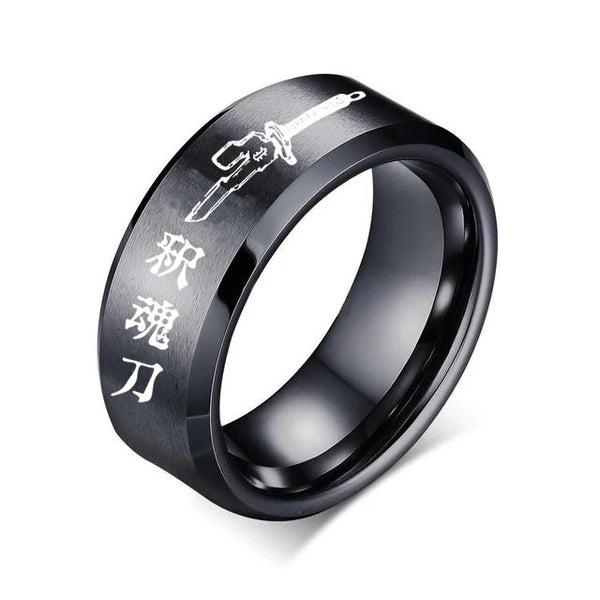 Stainless Steel Color Band Ring – Unisex Party and Daily Wear