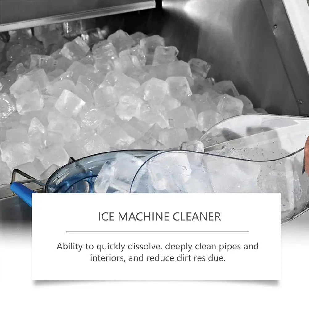 12pcs Ice Machine Cleaning Tablets Home Appliance Care Descaling Deodorizing Prolonging Ice Maker Lifespan Household Tool