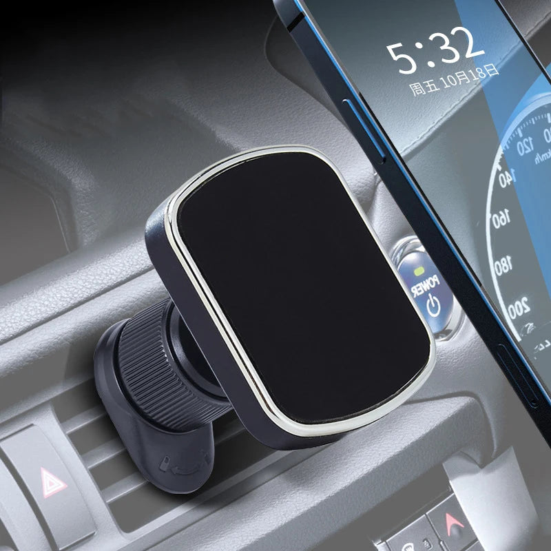 Car Phone Mount Highly Compatible Powerful Magnet One-hand Operate Magnetic Mount Car Phone Holder For Vehicle