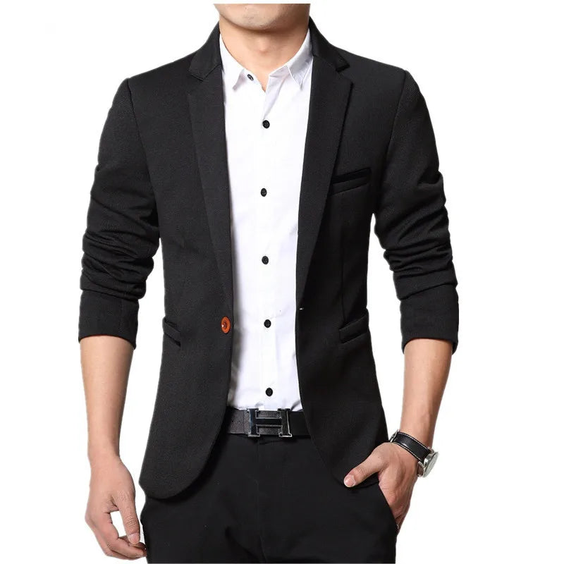 Men’s Slim Fit Formal Blazer Jacket