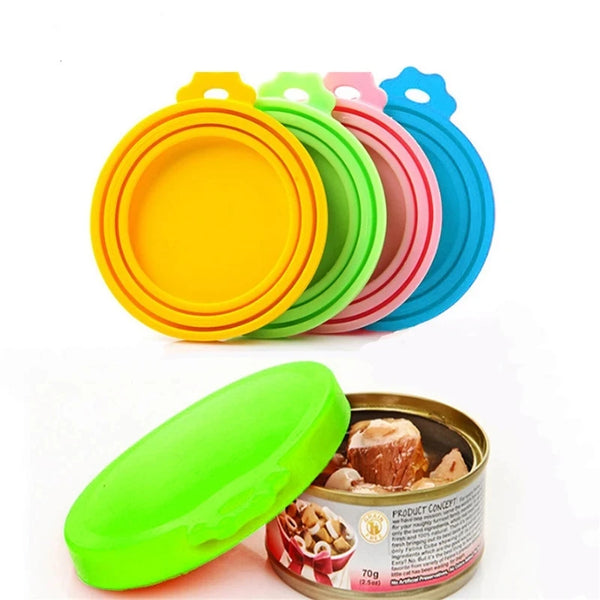 Reusable Silicone Can Lids for Pet Food – Universal Dog & Cat Covers