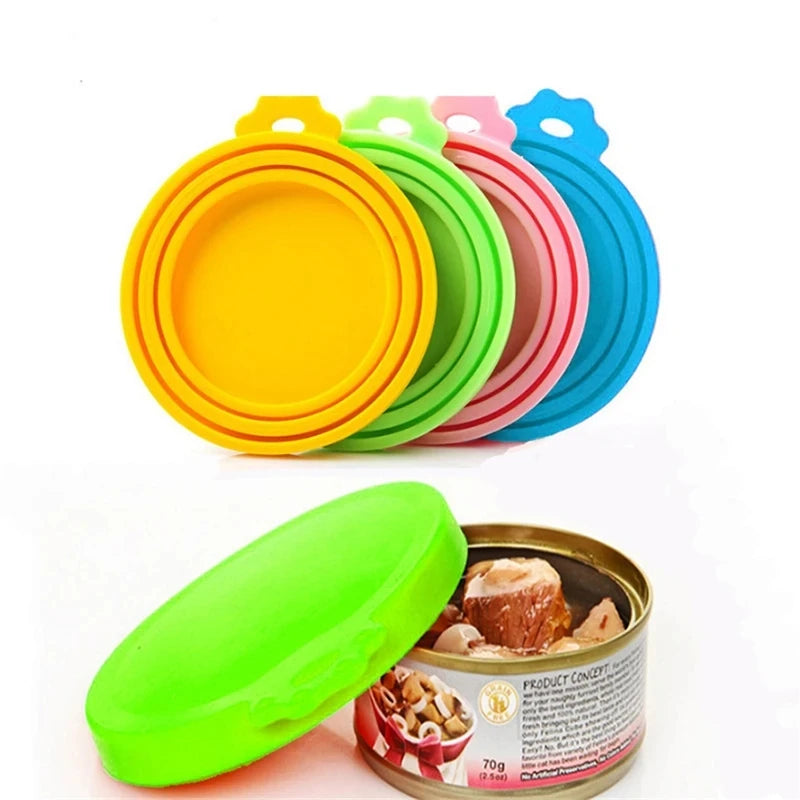 Reusable Silicone Can Lids for Pet Food – Universal Dog & Cat Covers