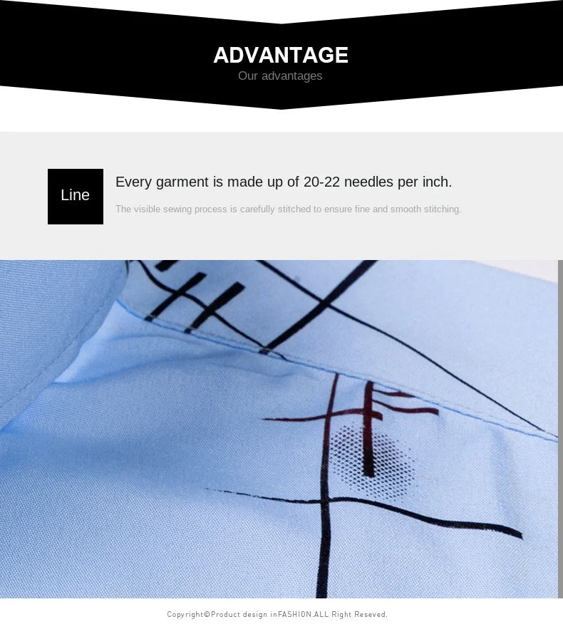 Men’s Non-Iron Wrinkle-Free Dress Shirt