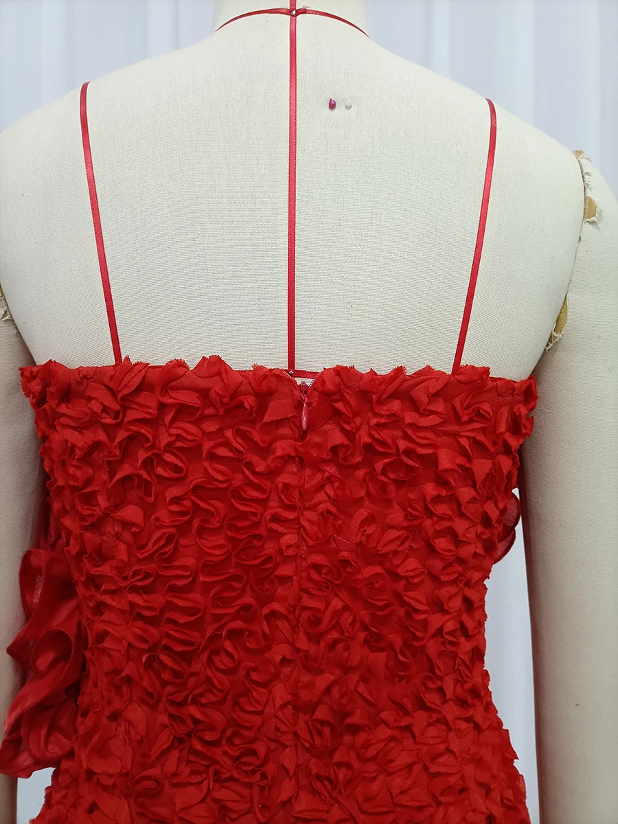 Dresses for Women Strapless Sleeveless High Waist Slimming Mini Solid Dress Female Fashion