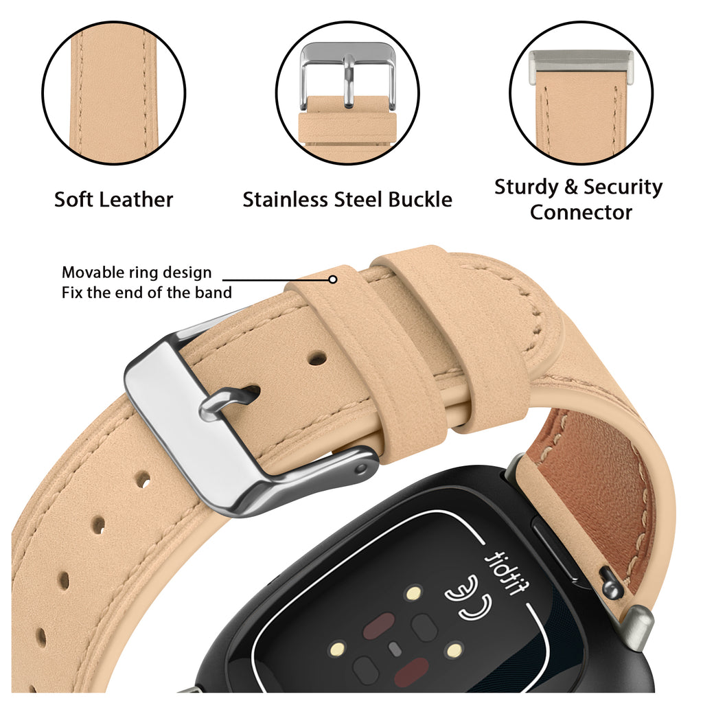 Leather Replacement Watch Band for Smartwatches