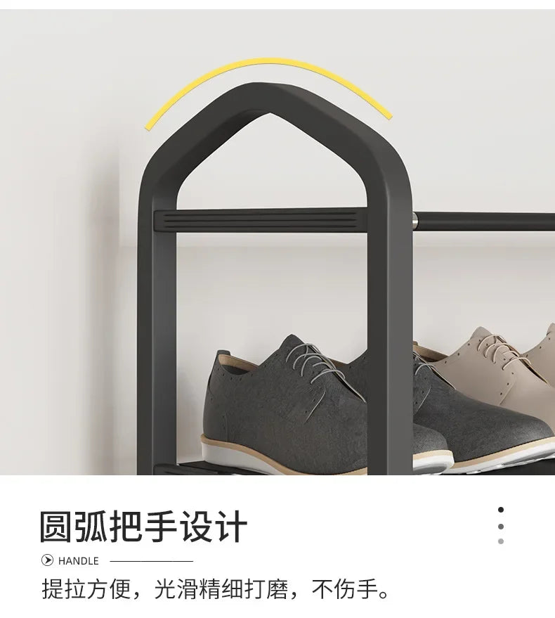 Simple Shoe Rack Storage Shoe Cabinet Multi-layer Assembly Household Doorstep Shoe Hanger Dormitory Balcony Shoe Shelf