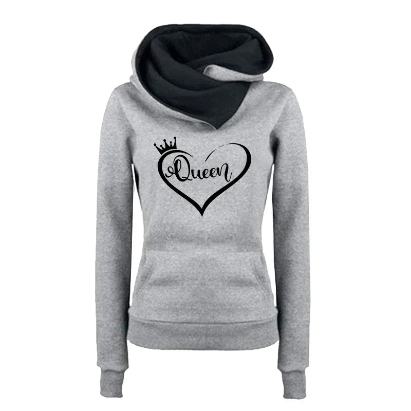 Women’s Hooded Tracksuit Set – Casual Long Sleeve Top & Jogger Pants Outfit