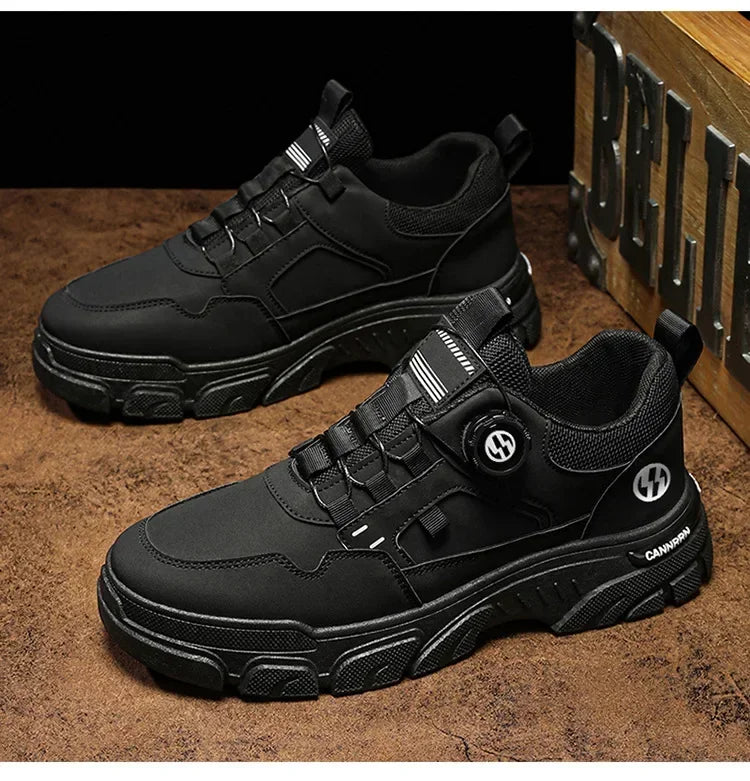 Men’s Breathable Height-Increasing Outdoor Sneakers