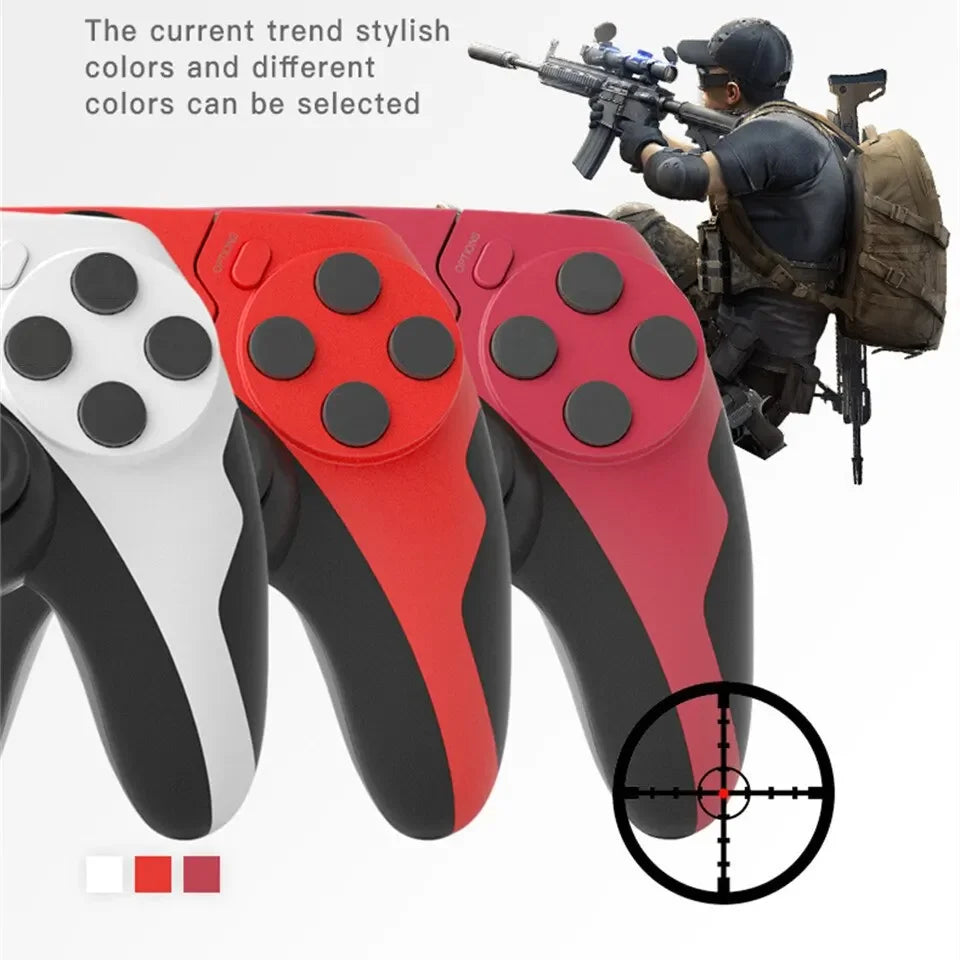 Wireless Gamepad with Six Axis Gyroscope Game Controller For PS4 PS3 Console Wins 7 8 10 Dual Vibration PC