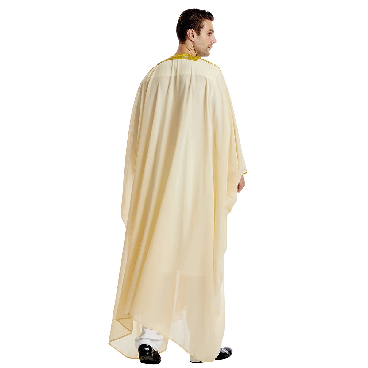 Men’s Jubba Thobe – Long Sleeve Islamic Traditional Robe