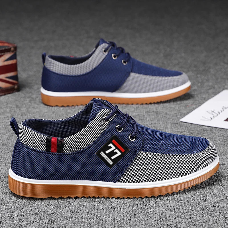 Fashionable Trendy Men's Shoes Casual Sports Shoes Comfortable and Versatile Knitted