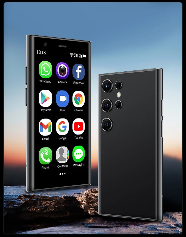 Mini Smartphones Android 8.1 Dual SIM 3.0'' HD 1000mAh Battery WIFI Bluetooth 3G Small Mobile Phone