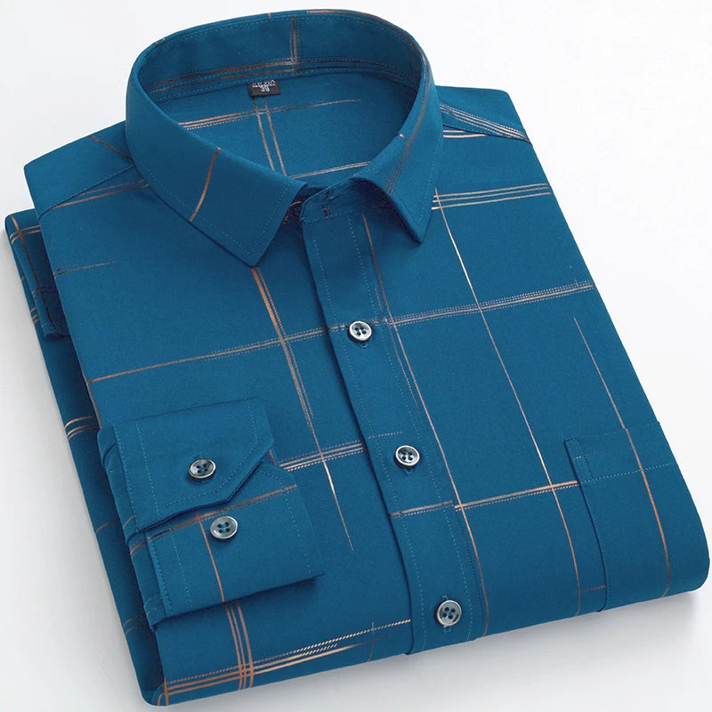 Men’s Non-Iron Wrinkle-Free Dress Shirt
