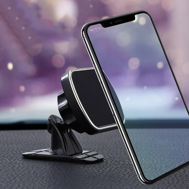 Car Phone Mount Highly Compatible Powerful Magnet One-hand Operate Magnetic Mount Car Phone Holder For Vehicle
