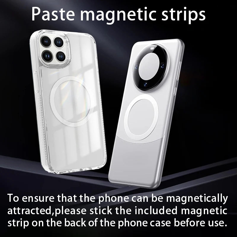 Magnetic Car Phone Mount For Air Vent Universal Adjustable Rotating Smartphone Holder Vehicle Bracket Interior Accessories