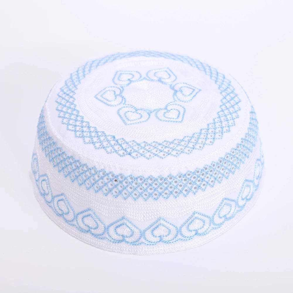 Men’s Kufi Cap – Breathable Islamic Prayer Hat