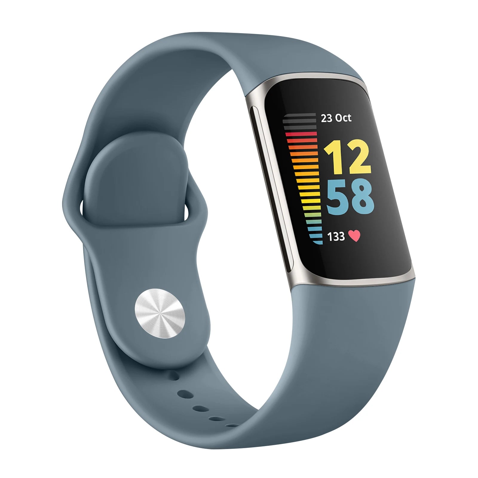 Watchband for Fitbit Charge 6 5 Strap Silicone Wristband for Fitbit Charge 5 6 Sport Bracelet Replacement Smartwatch Accessories