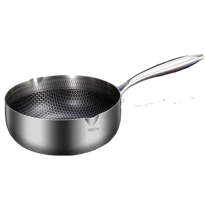Versatile 316 Stainless Steel Cooking Pot – Steamer & Baby Food Prep, 2–3L Capacity