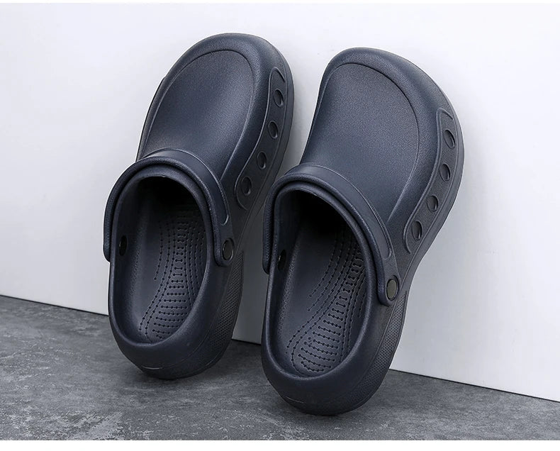 Jumpmore Kitchen Working Shoes Washing Car EVA Raining Waterproof Shoes Size 39-46