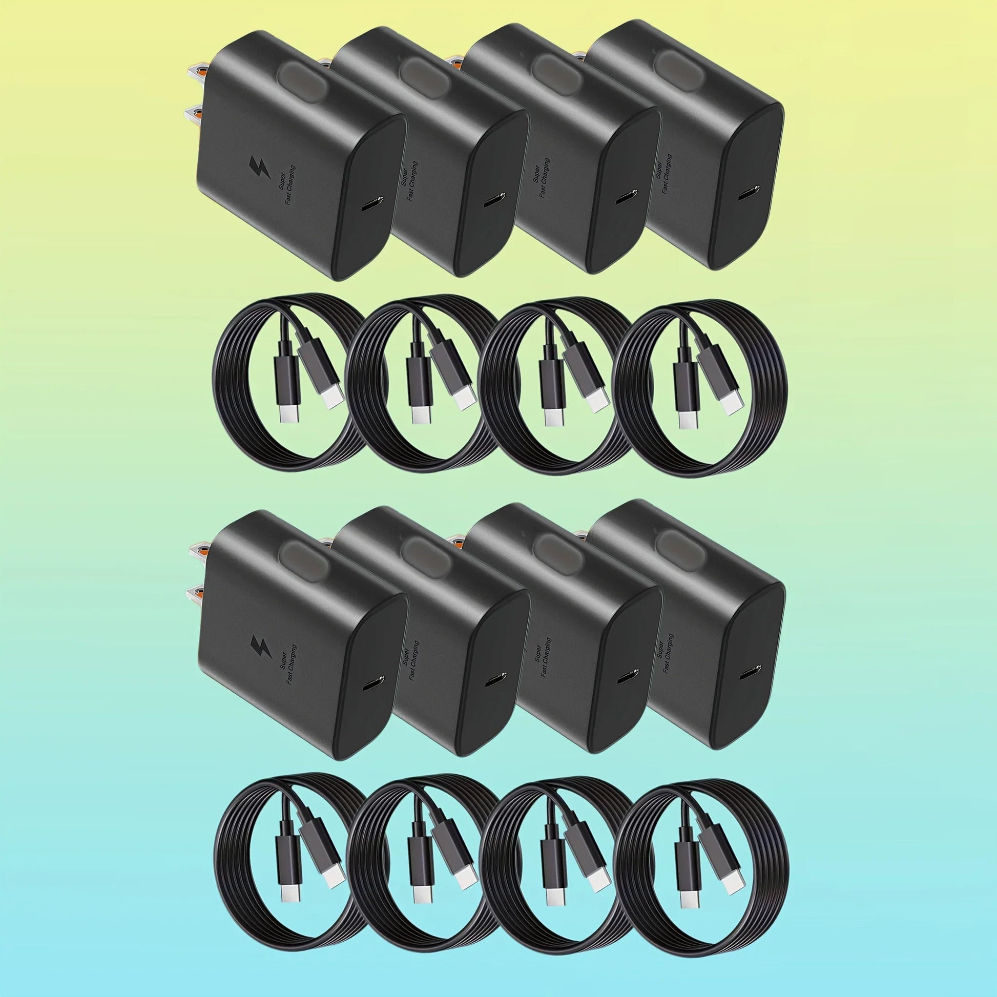 45W Super Fast Charger with 4FT Type-C Cable for Samsung Galaxy S23 Ultra/ S23/ S23+/ S22/ S22 Ultra/ S22+/ S21, Z Fold 5/ZFold