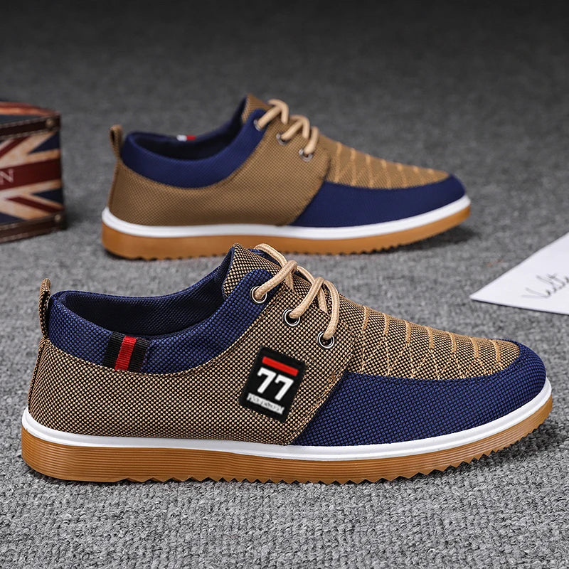 Fashionable Trendy Men's Shoes Casual Sports Shoes Comfortable and Versatile Knitted